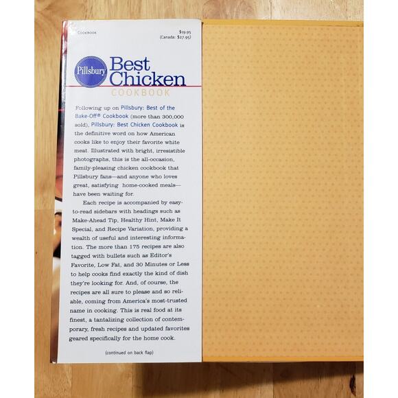 Pillsbury Best Chicken Cookbook More Than 150 Favorite Recipes Menu Magic - Picture 3 of 13